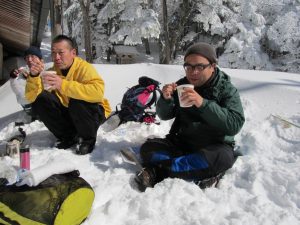 三光丸／大峰登山／昼食