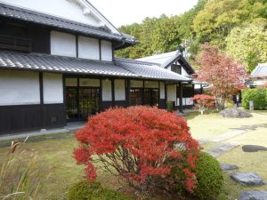 三光丸クスリ資料館／紅葉／和の庭