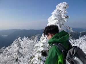 抜けるような青い空を満喫しました。